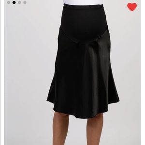 Pinkblush Satin Maternity Skater Skirt!!